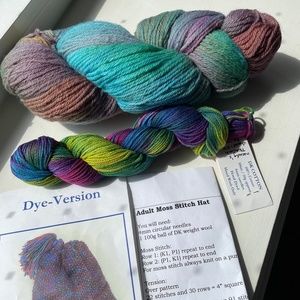 Dye-Version yarns